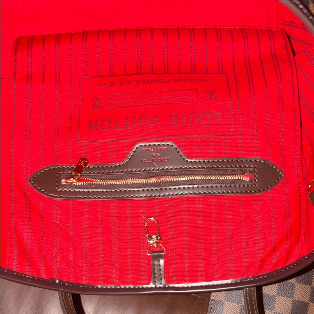 👜 Damier Neverfull tote & Pouch 👝 fashion bag 💼 - Picture 10 of 14